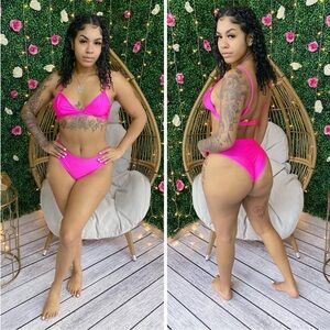 Hot Pink Bikini